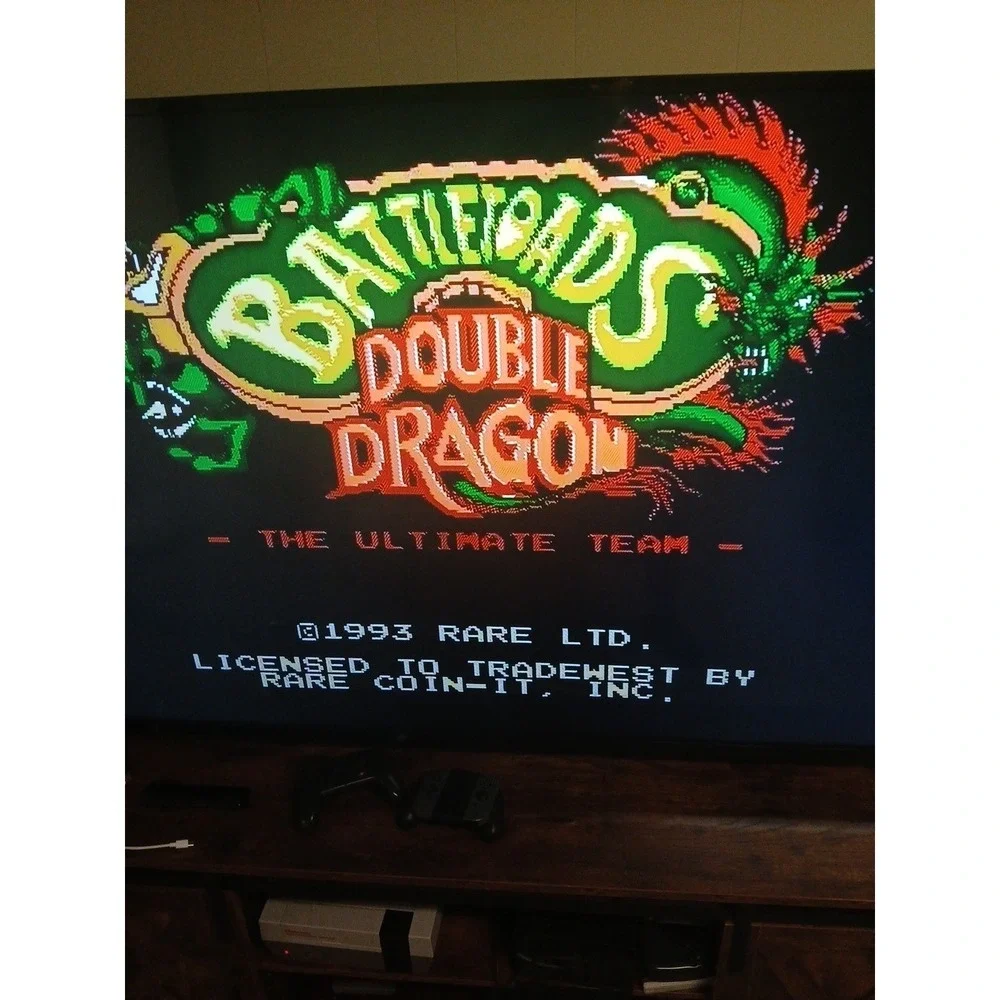 Battletoads & Double Dragon: The Ultimate Team NES - Authentic - Board Pics!!